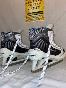 Used Bauer Reactor 2000 Size 4 D Ice Hockey Goalie Skates