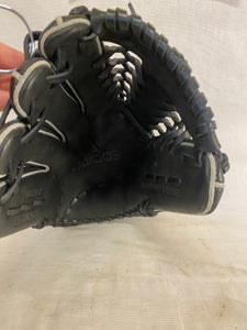 New adidas Pro Series Black-Gray Size-Glove 12.5" Baseball Throws Left Glove